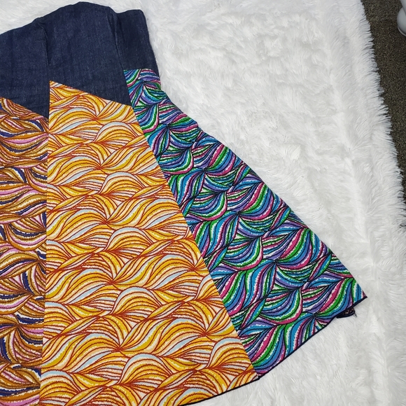 DENIM PATCHWORK DRESS! - Picture 14 of 16